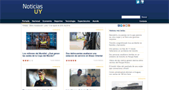 Desktop Screenshot of noticiasuy.com